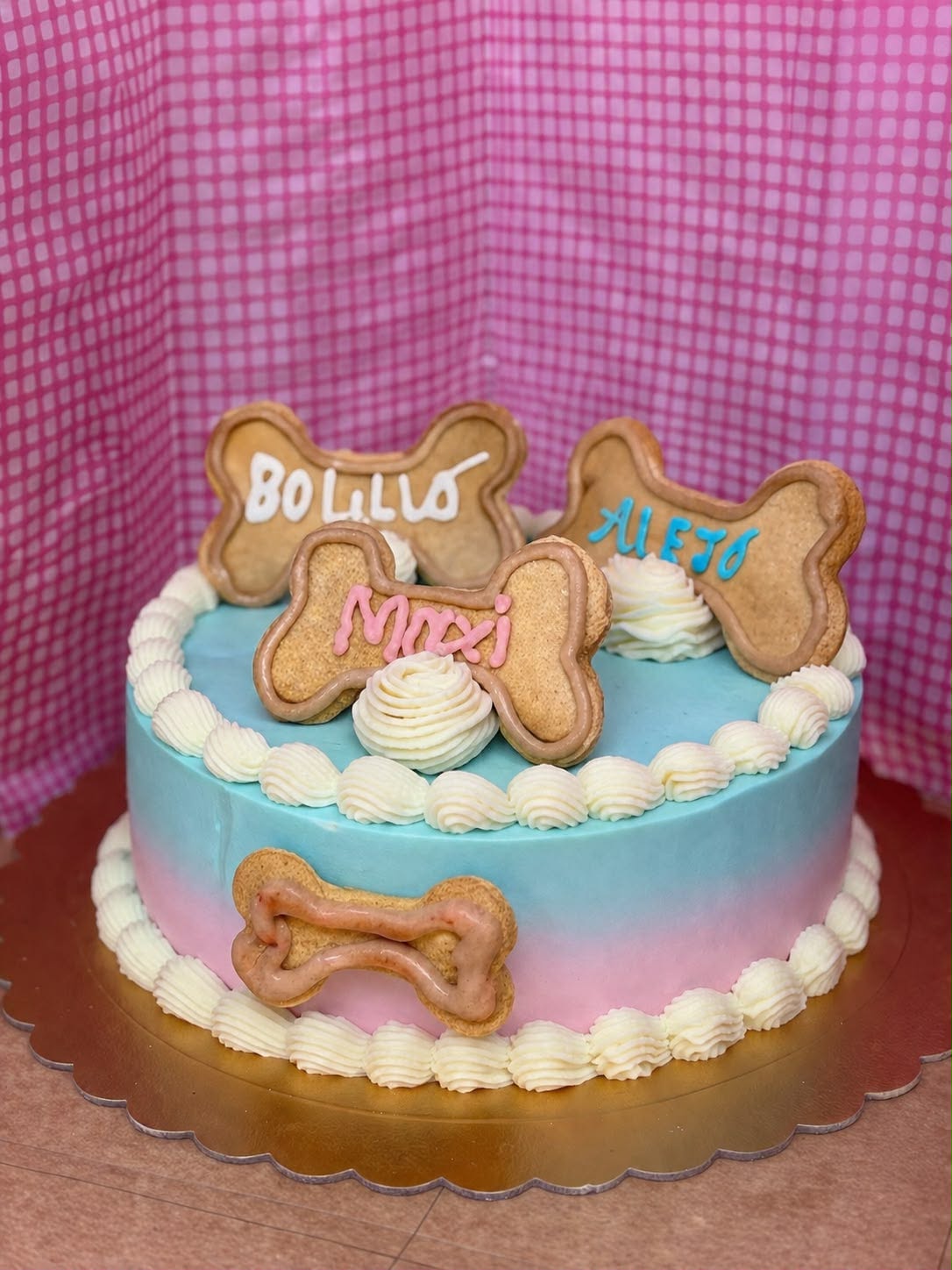 Pastel Bollillo, Maxi & Alejo